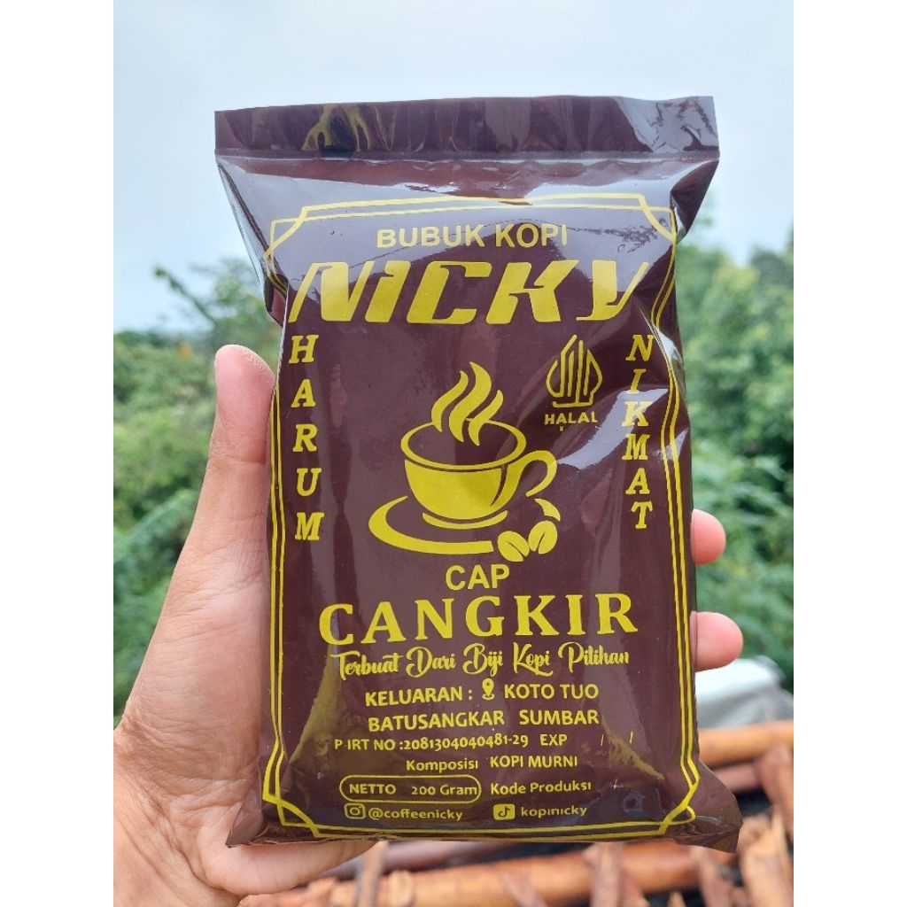 

Kopi Nicky Cap Cangkir