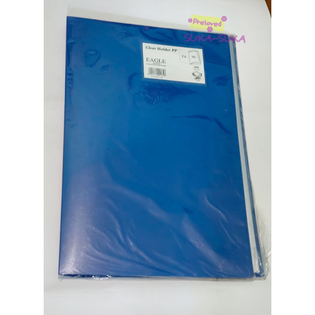 

Clear Holder Eagle F4/ File Folder F4 40 Pocket