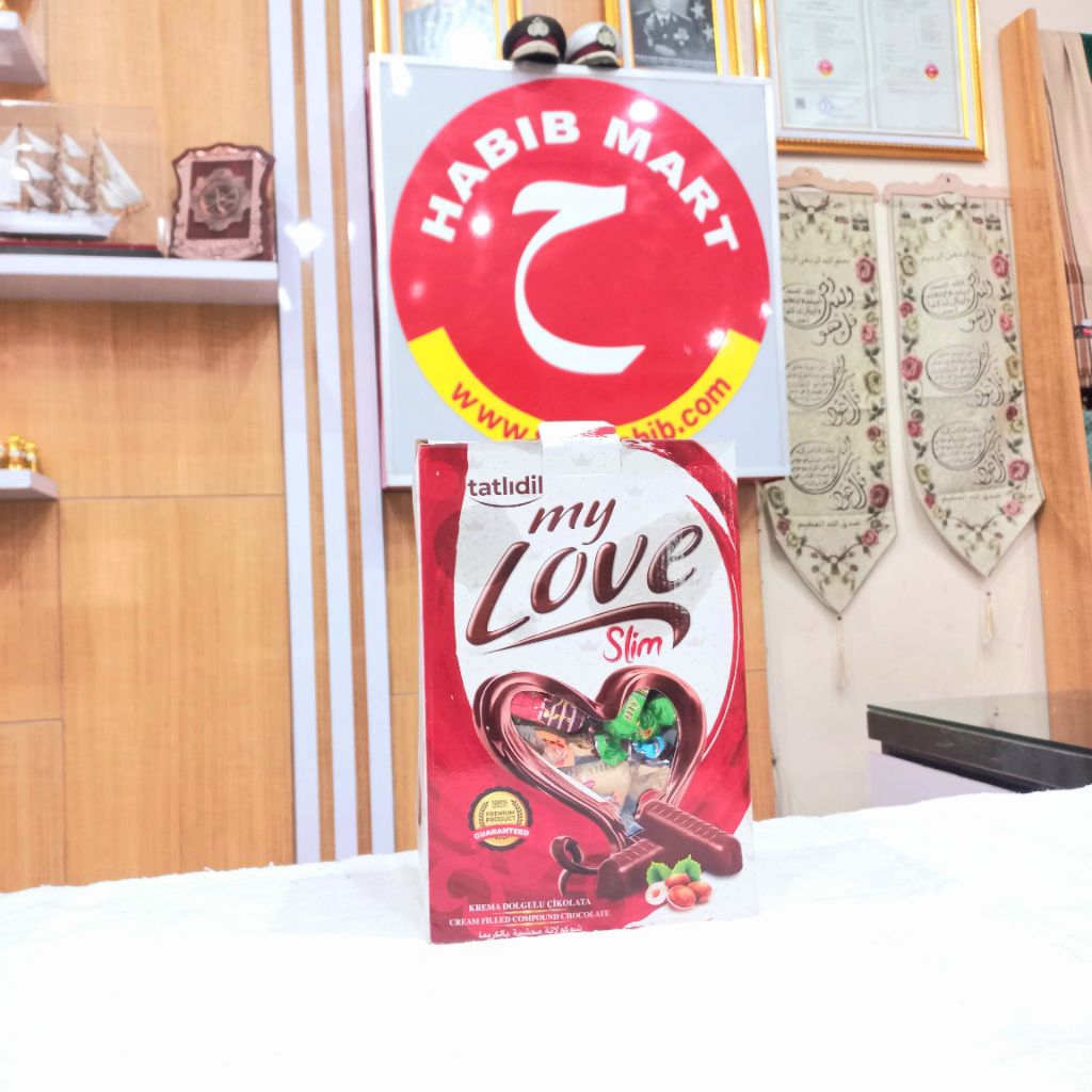 

Cokelat Tatlidil My Love Slim 500gr – Coklat Isi Krim Kacang Premium Rasa Lezat