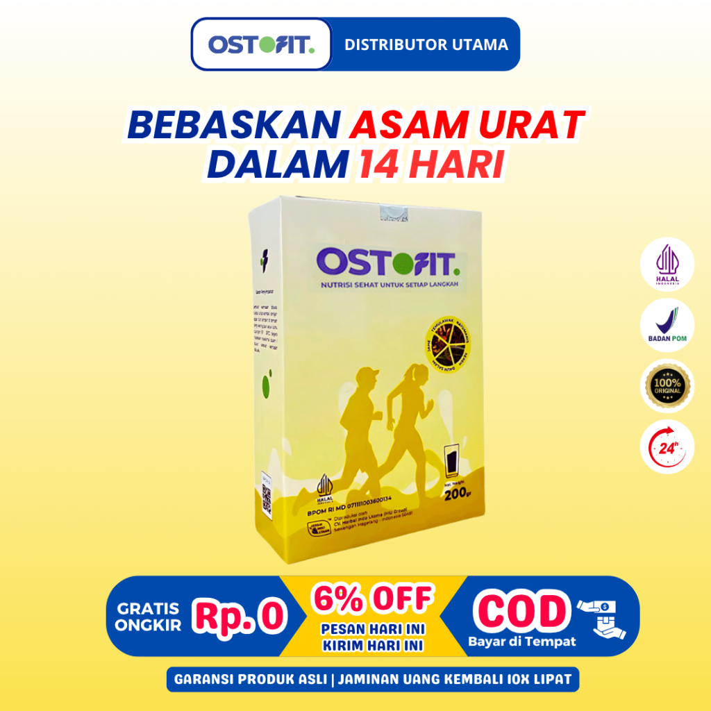 

OSTOFIT - Susu Tuntaskan Nyeri Sendi Tanpa Efek Samping 200gr