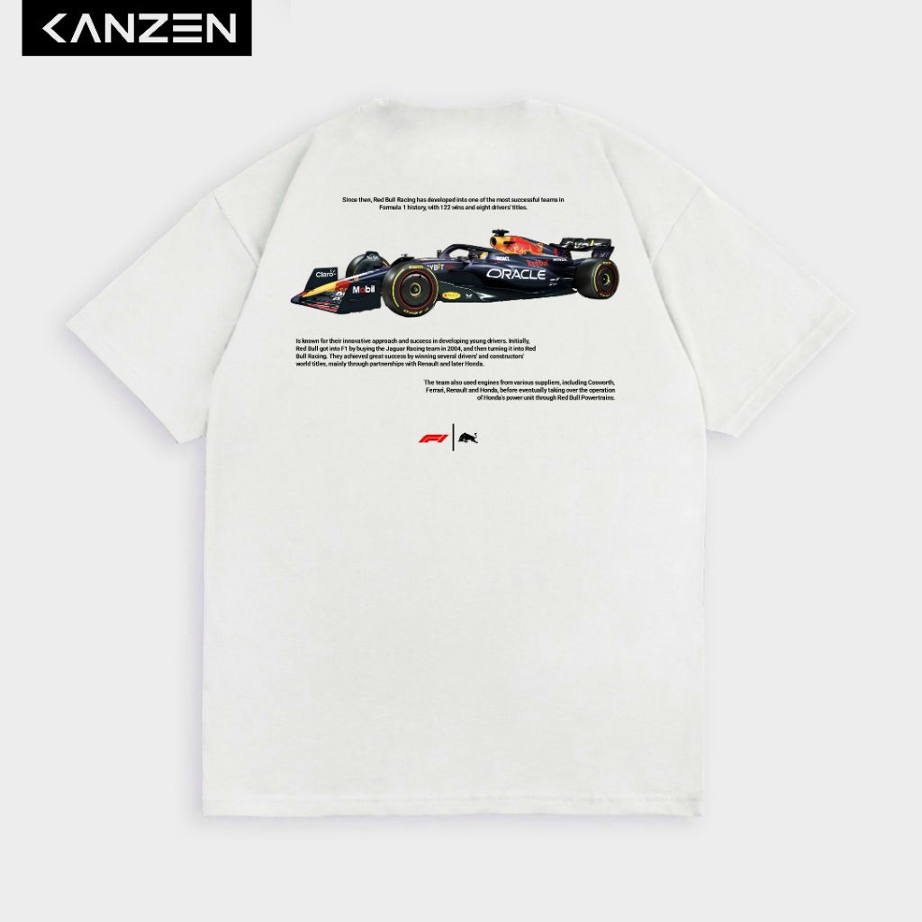 Kanzen T-shirt REDBULL RACING F1
