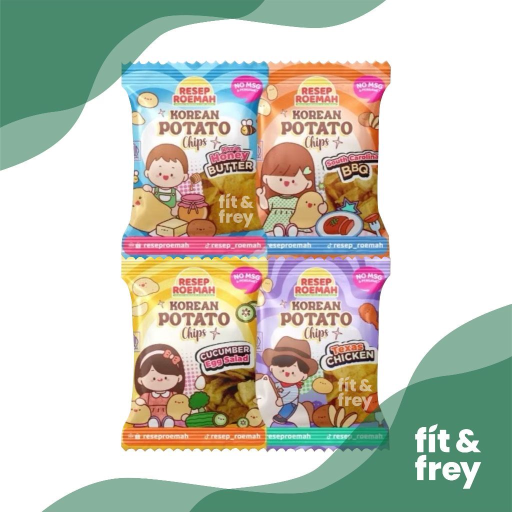 

RESEP ROEMAH Keripik Kentang Crispy Anak 15g / Crunchy Potato Chips / Kentang Butter Korea / Snack
