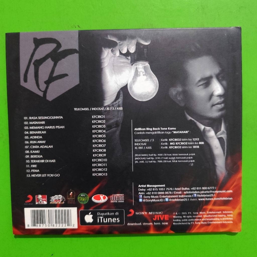 CD Original RIO FEBRIAN Love Is
