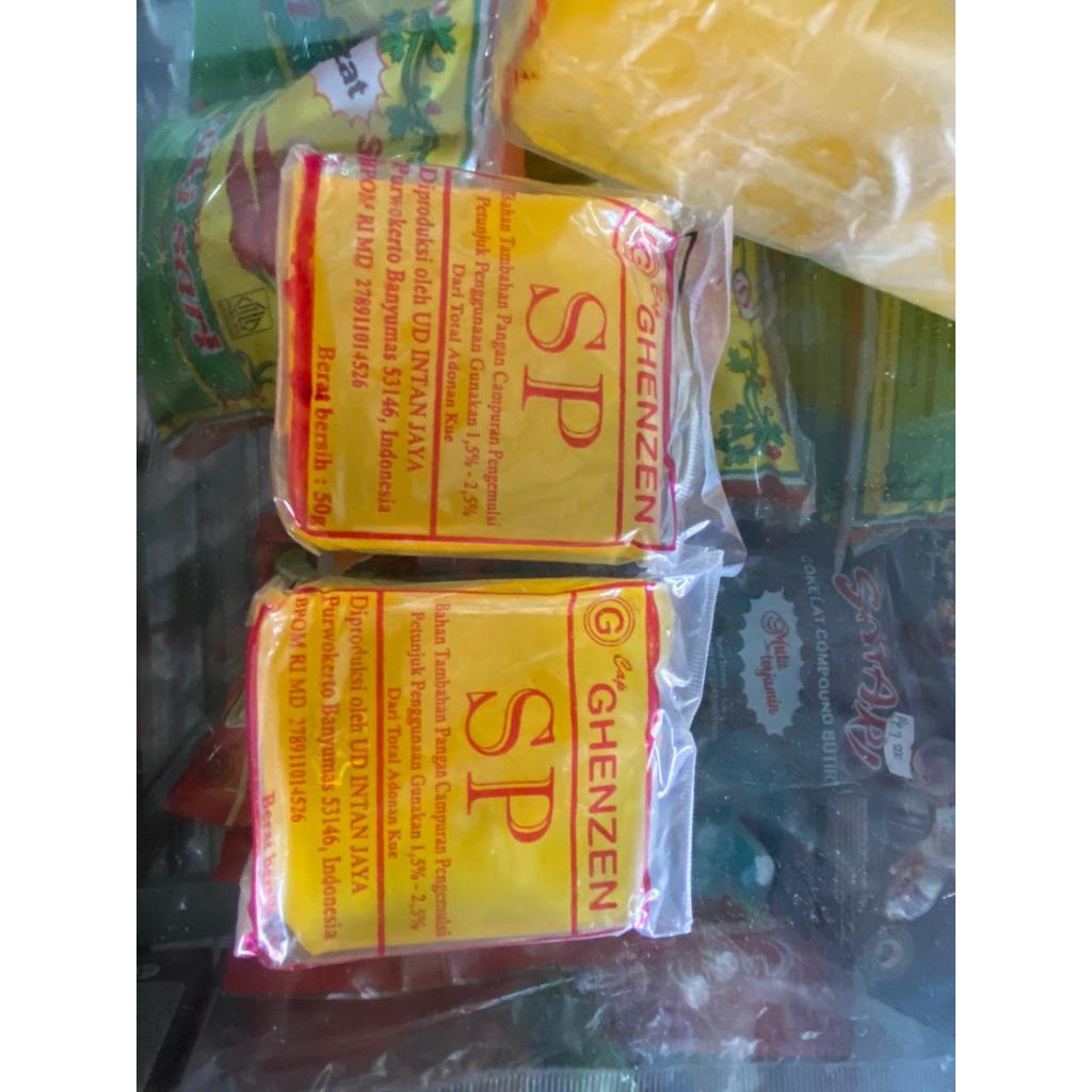 

SP Pengemulsi Bahan Kue 50g Cap Ghenzen