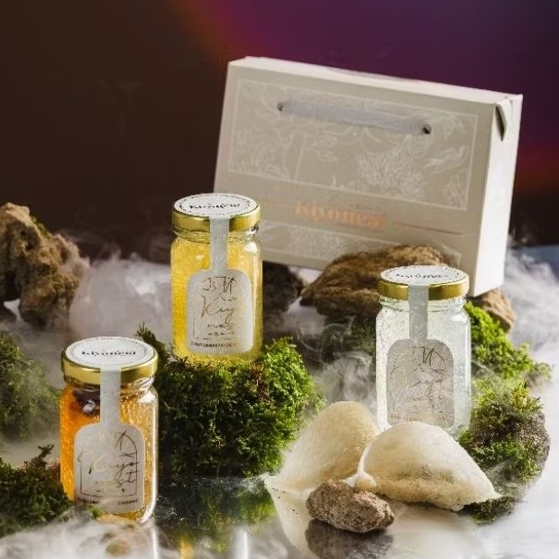

KIYONEST EDIBLE BIRD NEST (BOX ISI 3 JAR)