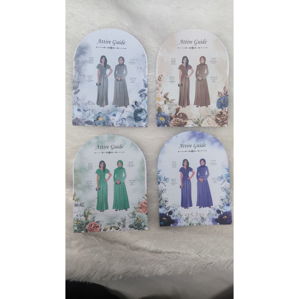 ATTIRE GUIDE BRIDESMAID