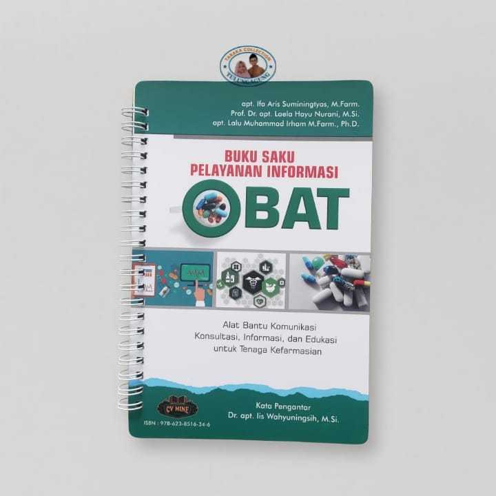 Terbaru Buku Saku Pelayanan Informasi Obat | Buku Saku PIO Farmasi | Buku Kesehatan Farmasi