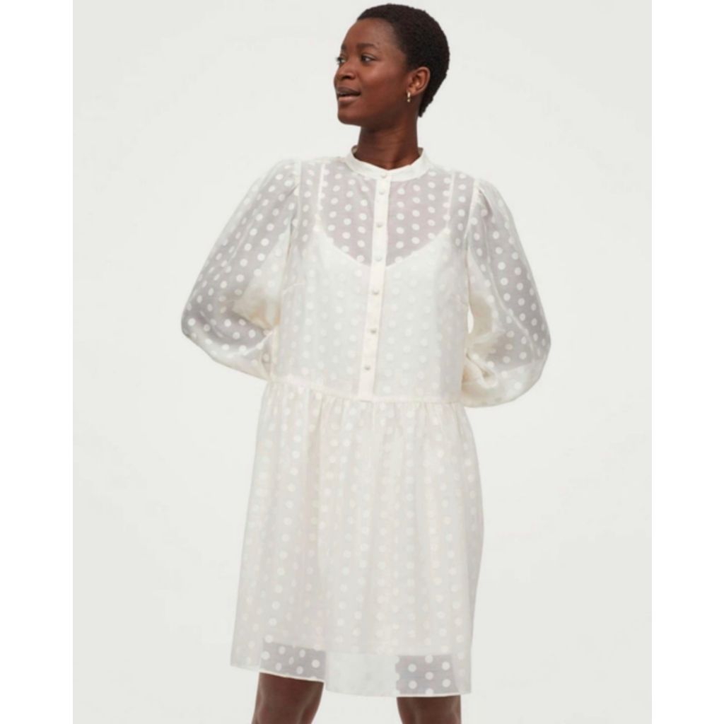 HM Rayon Mini Dress | Dress Wanita | HM04