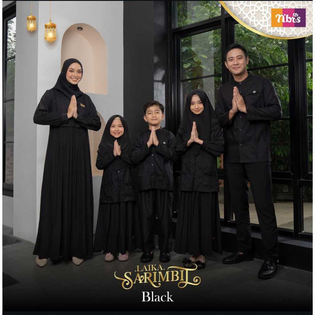 SARIMBIT LAIKA BLACK NIBRAS