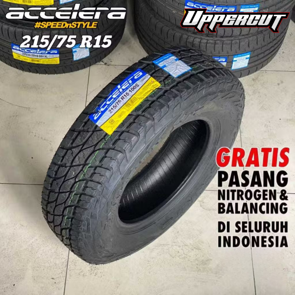 BAN MOBIL KATANA, JIMNY, ESCUDO 215 75 R15 ACCELERA OMIKRON A/T