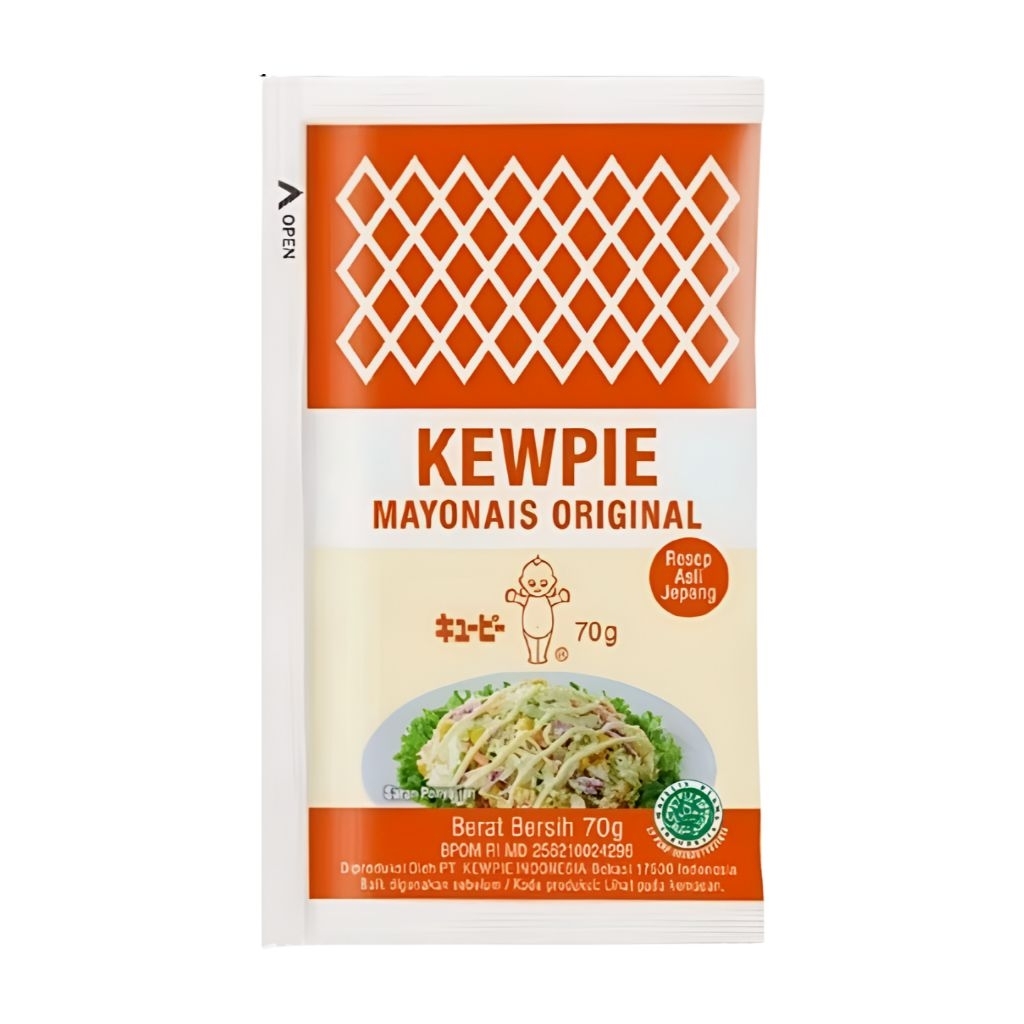 

Kewpie mayonaise sachet 70gr || KRIEGER