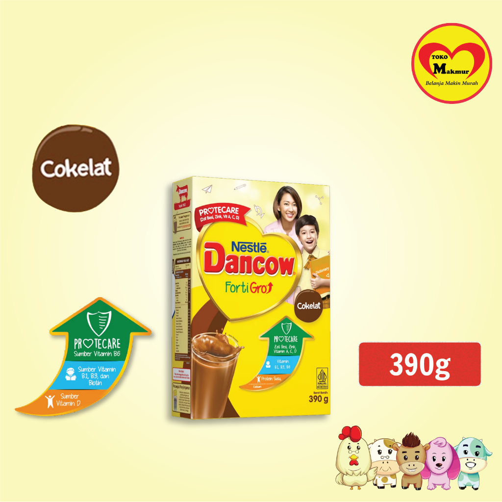 

Dancow FortiGro Coklat / Fullcream / Instant 390gr / Toko Makmur Live