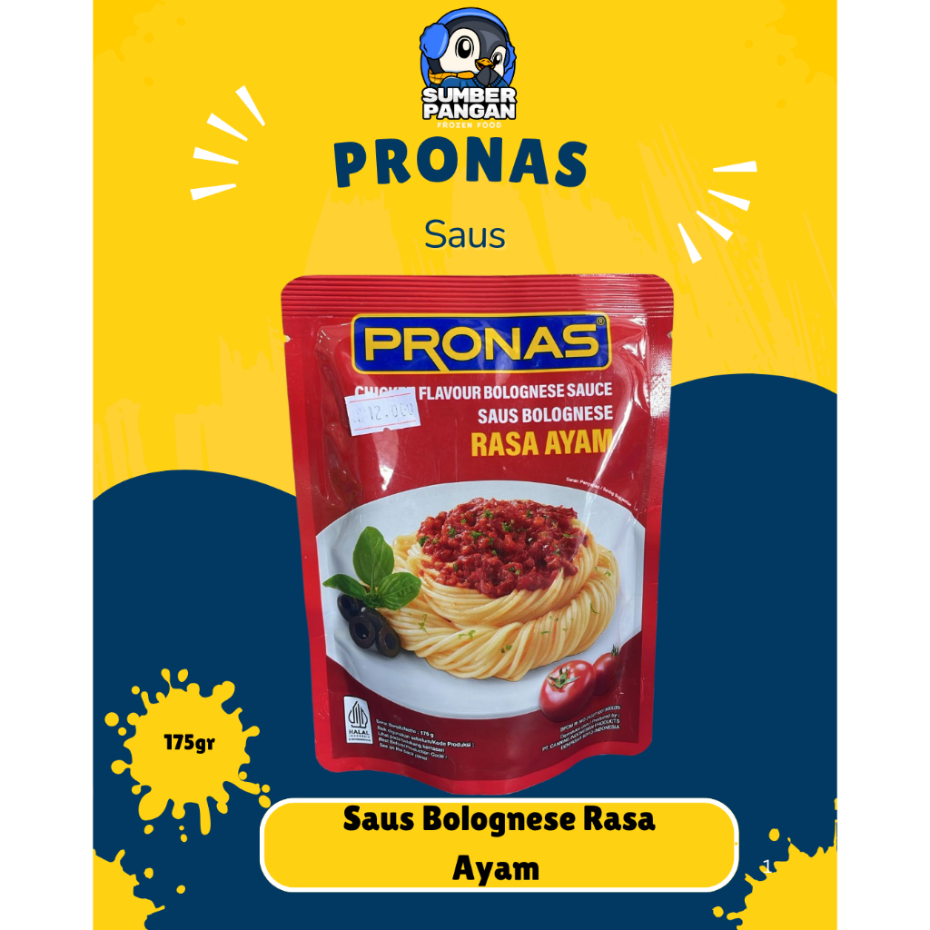 

Pronas Saus Bolognese Rasa Ayam 175gr