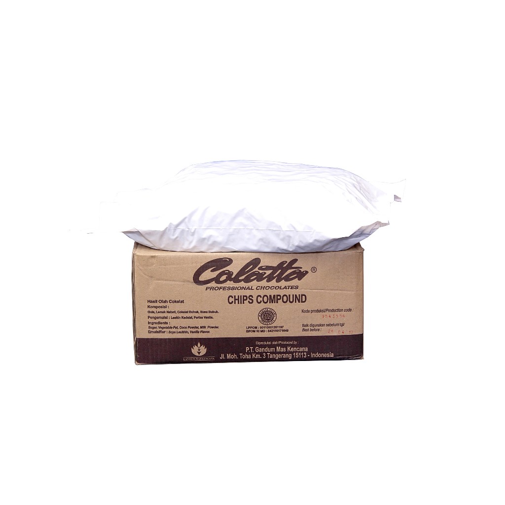 

Colatta Cokelat - Chocolate Choco Chip 5kg - Gosend Only!!!