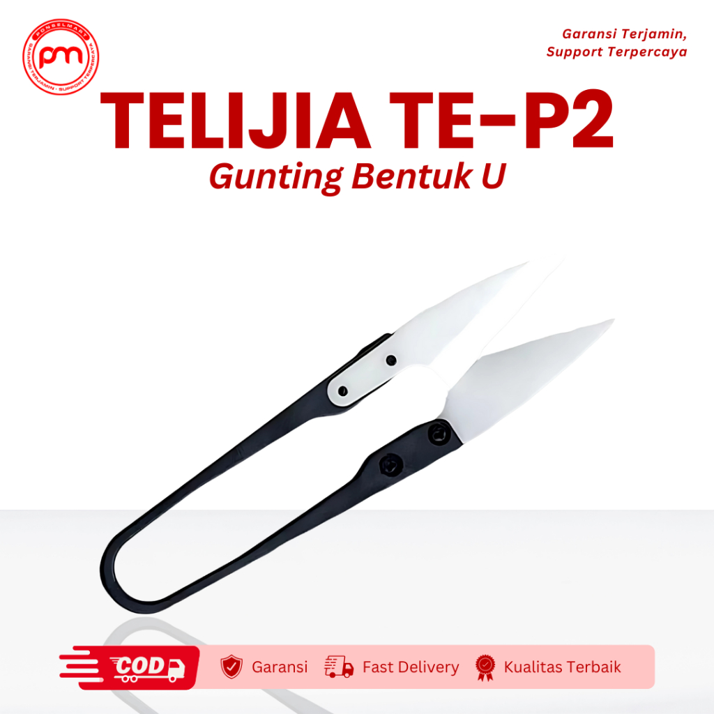 

Gunting Bentuk U Telijia TE-P2 Keramik Original