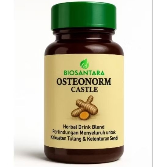 

BIOSANTARA OSTEONORM CASTLE serbuk herbal 100gr | Atasi pengapuran sendi, Lutut, Pinggang