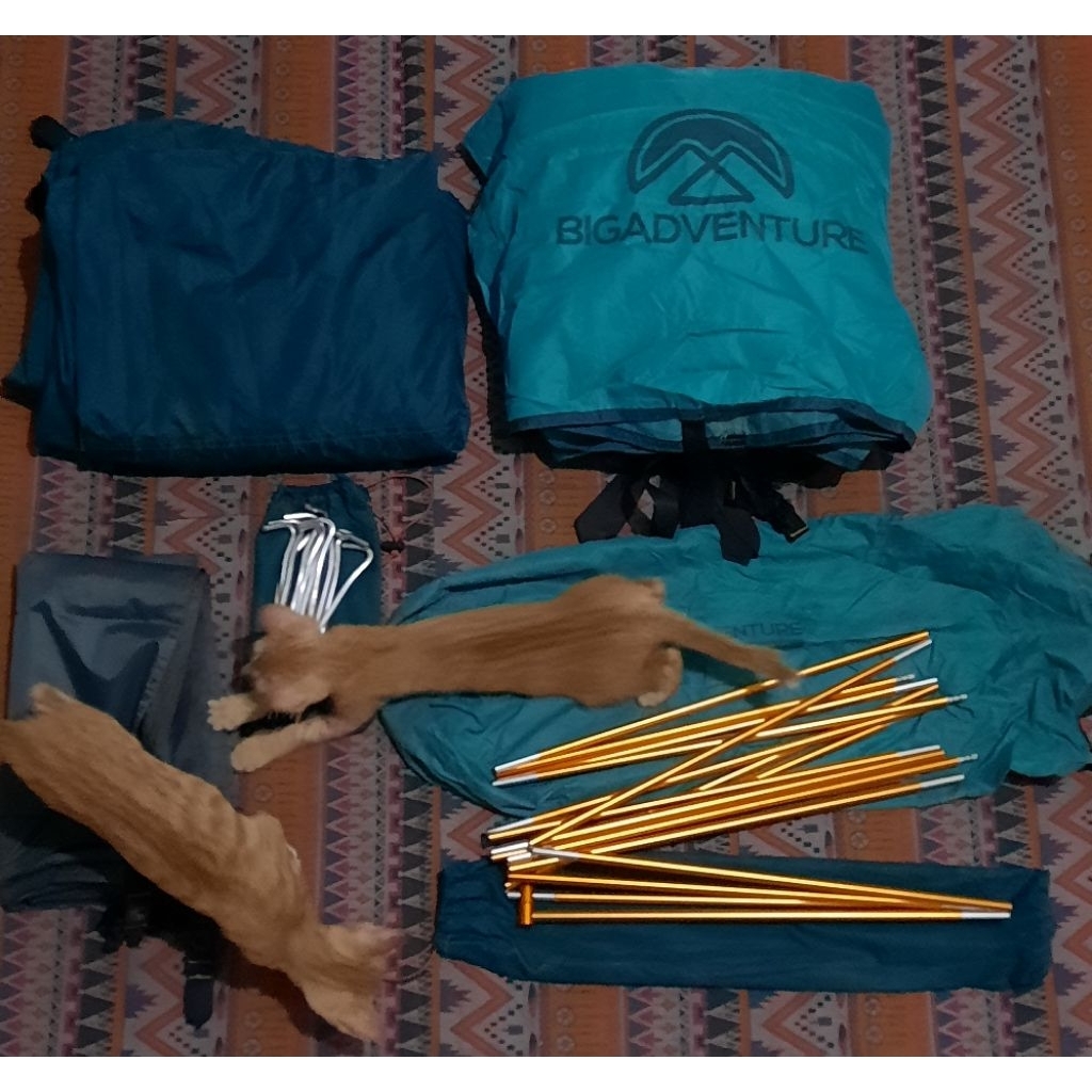 Tenda Big Adventure Pangrango 2p Tosca