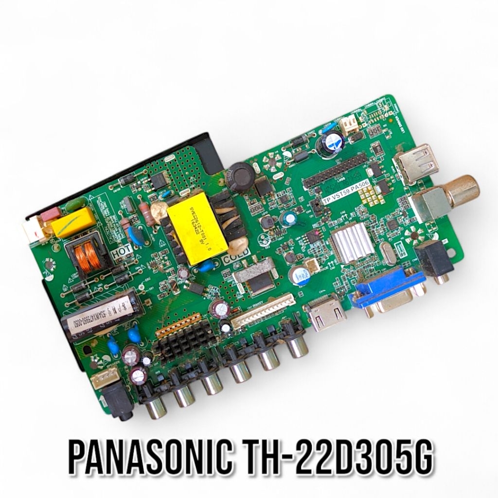 MB TV PANASONIC TH-22D305G - MAINBOARD TV PANASONIC TH-22D305G - PANASONIC 22D305G - 22D305G
