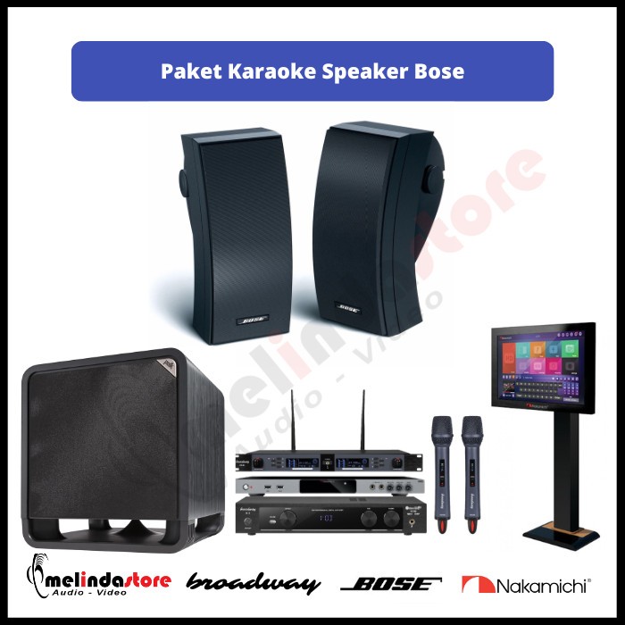 Paket Karaoke dan Home Theater Speaker Bose 251