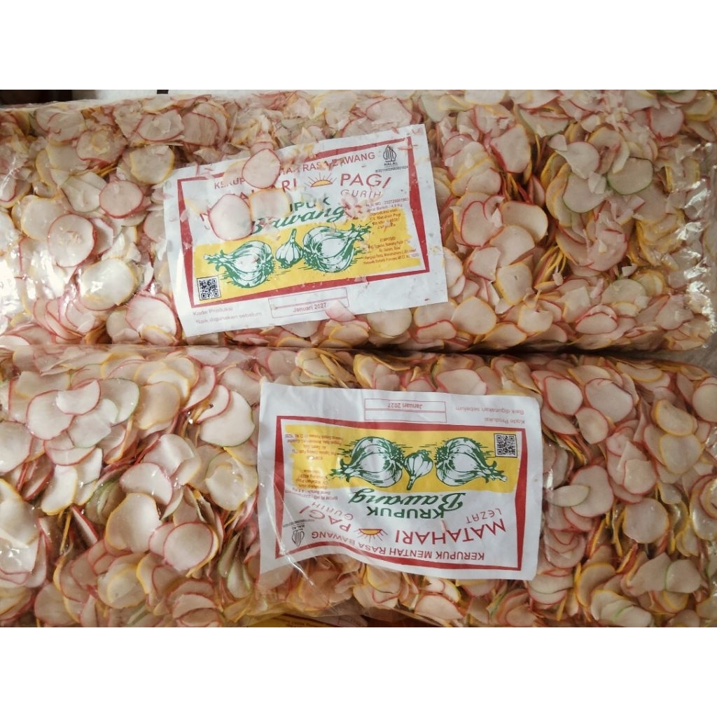 

Kerupuk MP Bawang Pelangi Per Ons