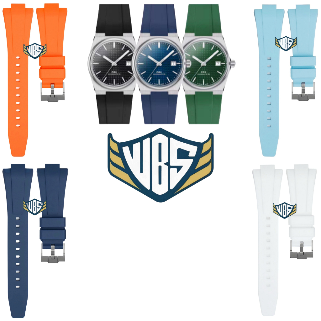 Tali Jam Tangan Prx 40 mm Strap Rubber PRX Powermatic T137.407 8088.27