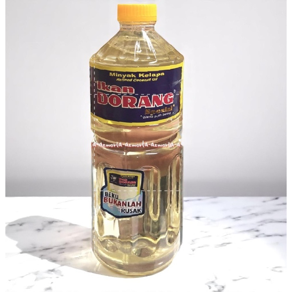 

Ikan Dorang 1L Special Warna Putih Bening Minyak Kelapa Refined Minyak Bebas Kolesterol Coconut Oil 1litter 1 Liter