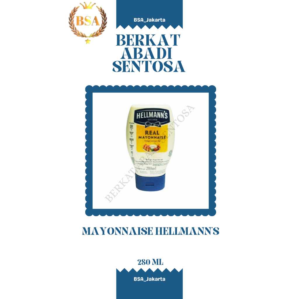 

MAYONNAISE HELLMANN’S (280 ML)