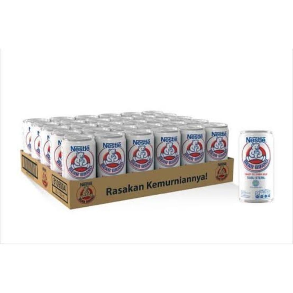 

Nestle Bear Brand Susu kaleng 189ml x 30pcs