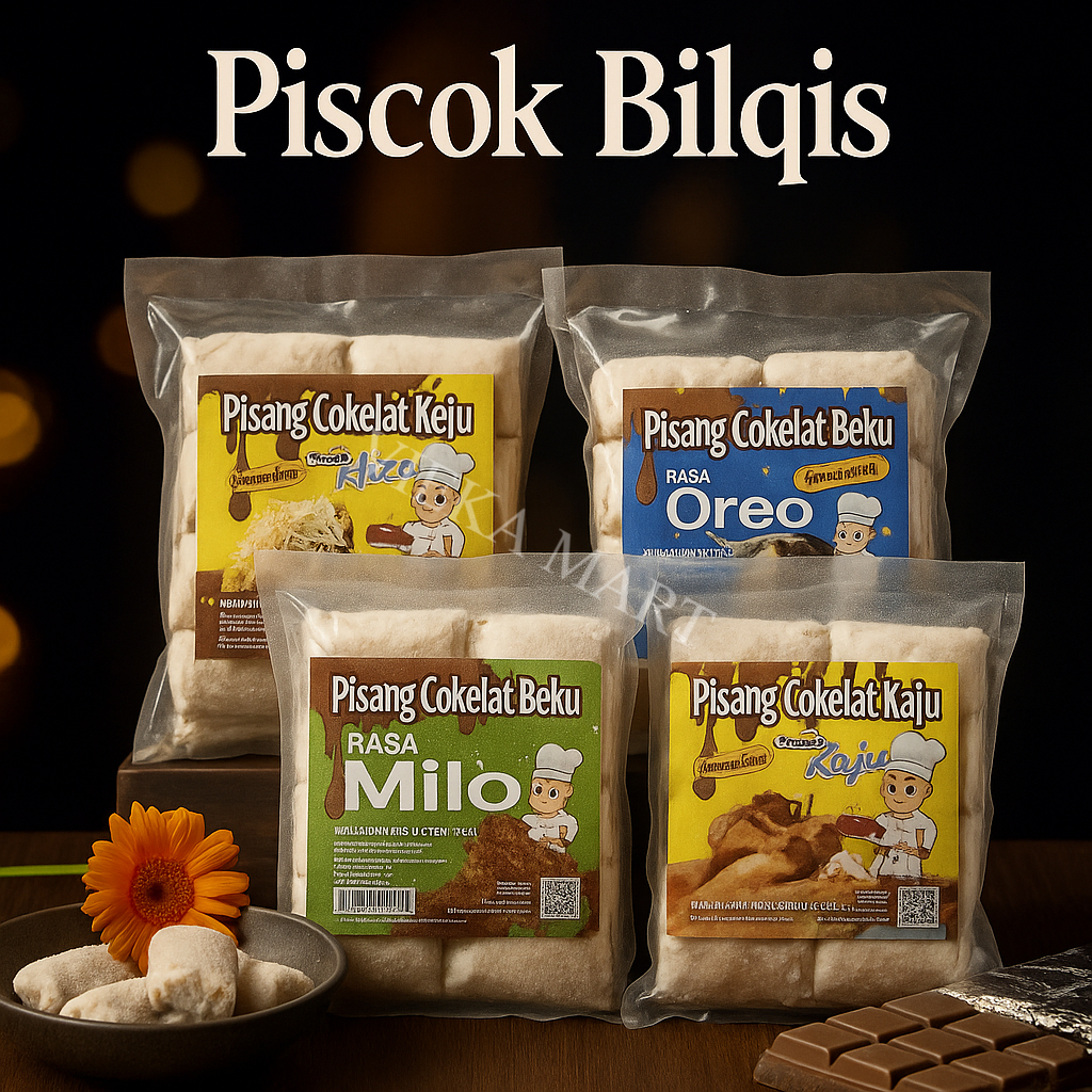 

Bilqis Pisang Coklat (Piscok) Aneka Rasa isi 10 pcs