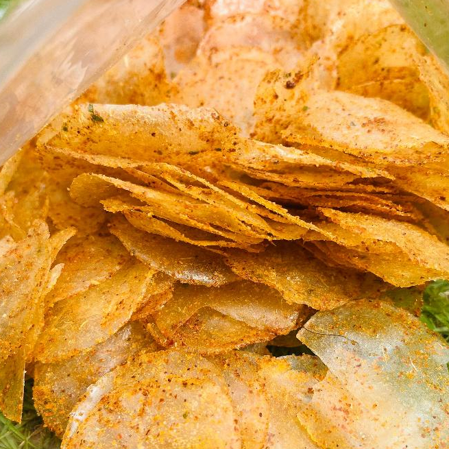 

KERIPIK KACA WELL SIEBEREM SNACK PEDAS CHILI OIL-KRIUK TIDAK KERAS