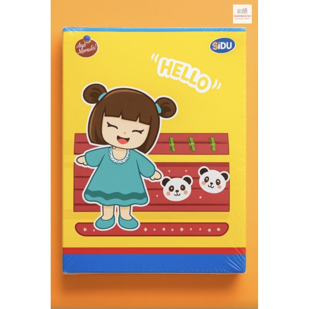 

Buku tulis murah A5 isi 58 lembar SIDU - satuan