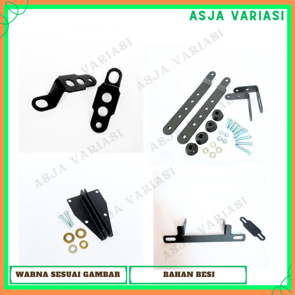 BRACKET BRAKET BREKET LAMPU D2 LASER FOGLAM VARIO LAMPU TEMBAK BEAT BREKET FREEGO LEXI BRACKET LAMPU