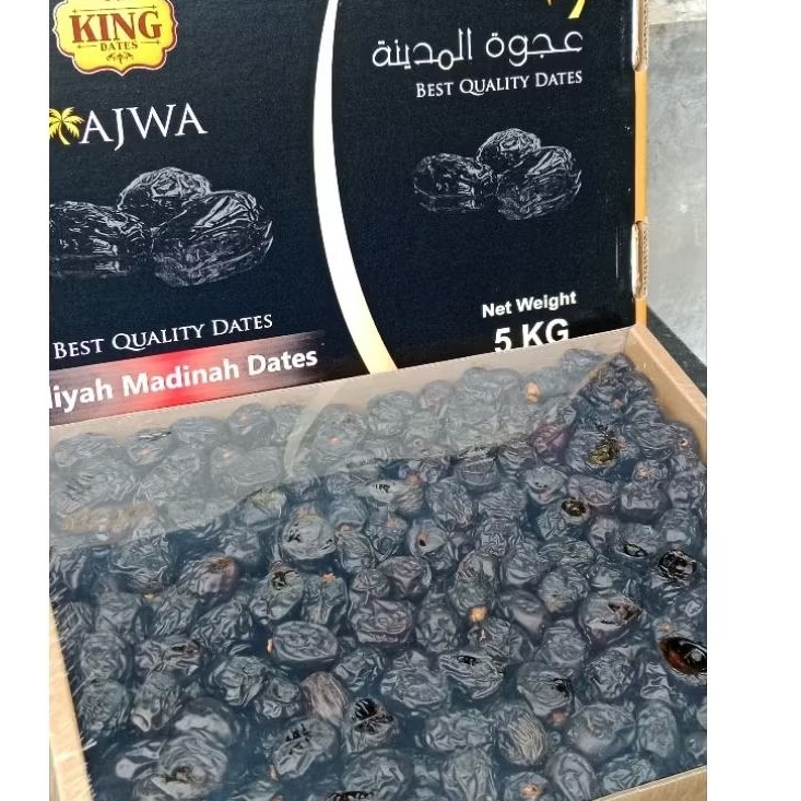 

Kurma AJWA KING 5KG/Kurma Nabi/Kurma Jumbo