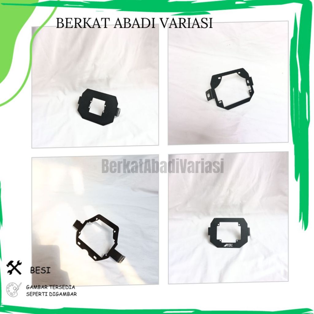 BRACKET BILED PROJIE TURBO AES KENZO VINYX CR7 3INCH BATOK CB 125 V2 SINGLE 1 NINJA SS V2 3INCH RX K