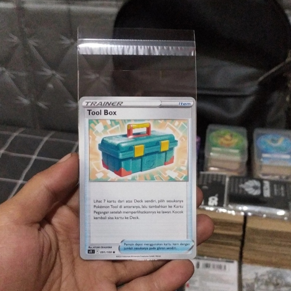 Kartu Pokemon ID Tool Book ( Item ) - Neraka Sirna S11 091/100 U