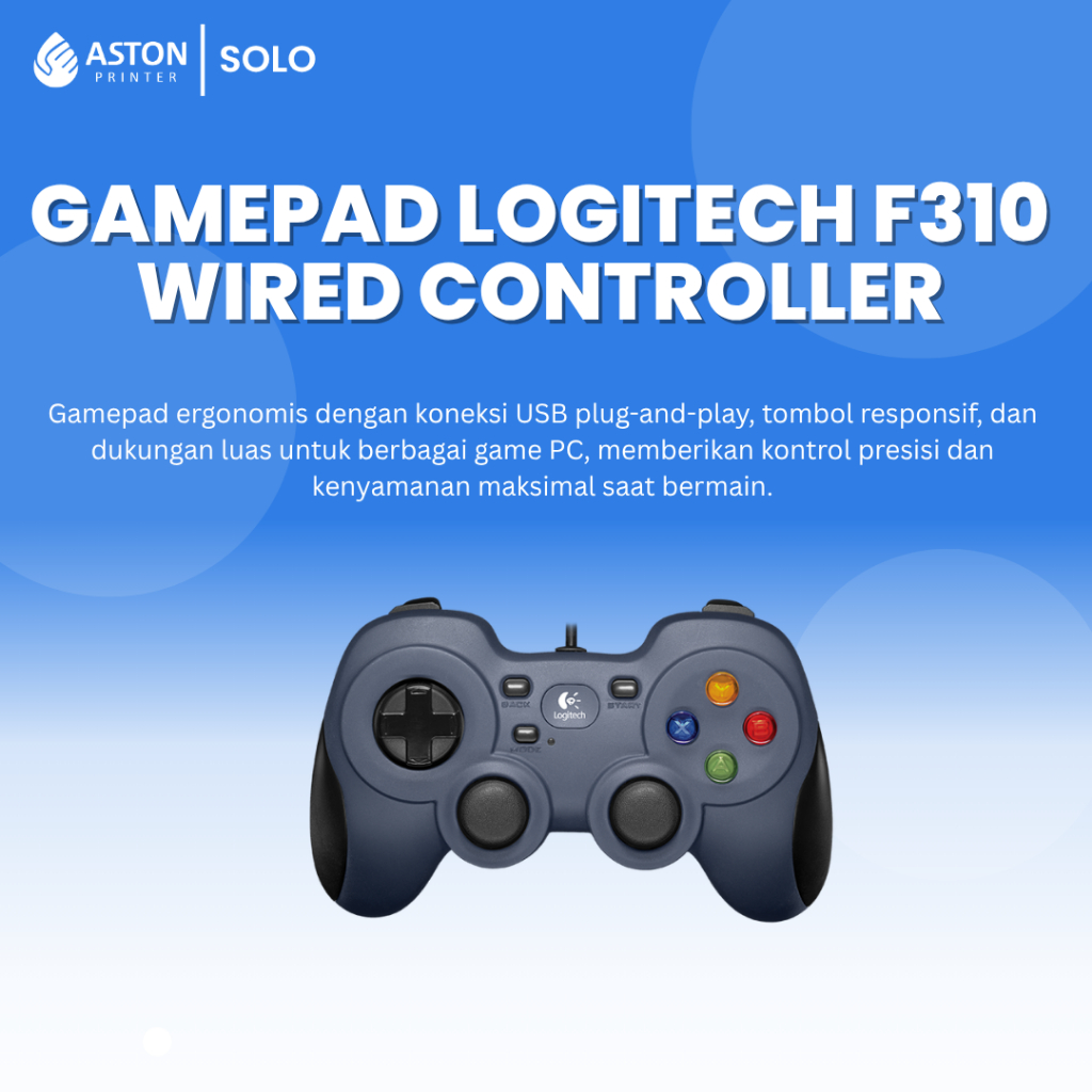 Gamepad Logitech F310 Wired Controller
