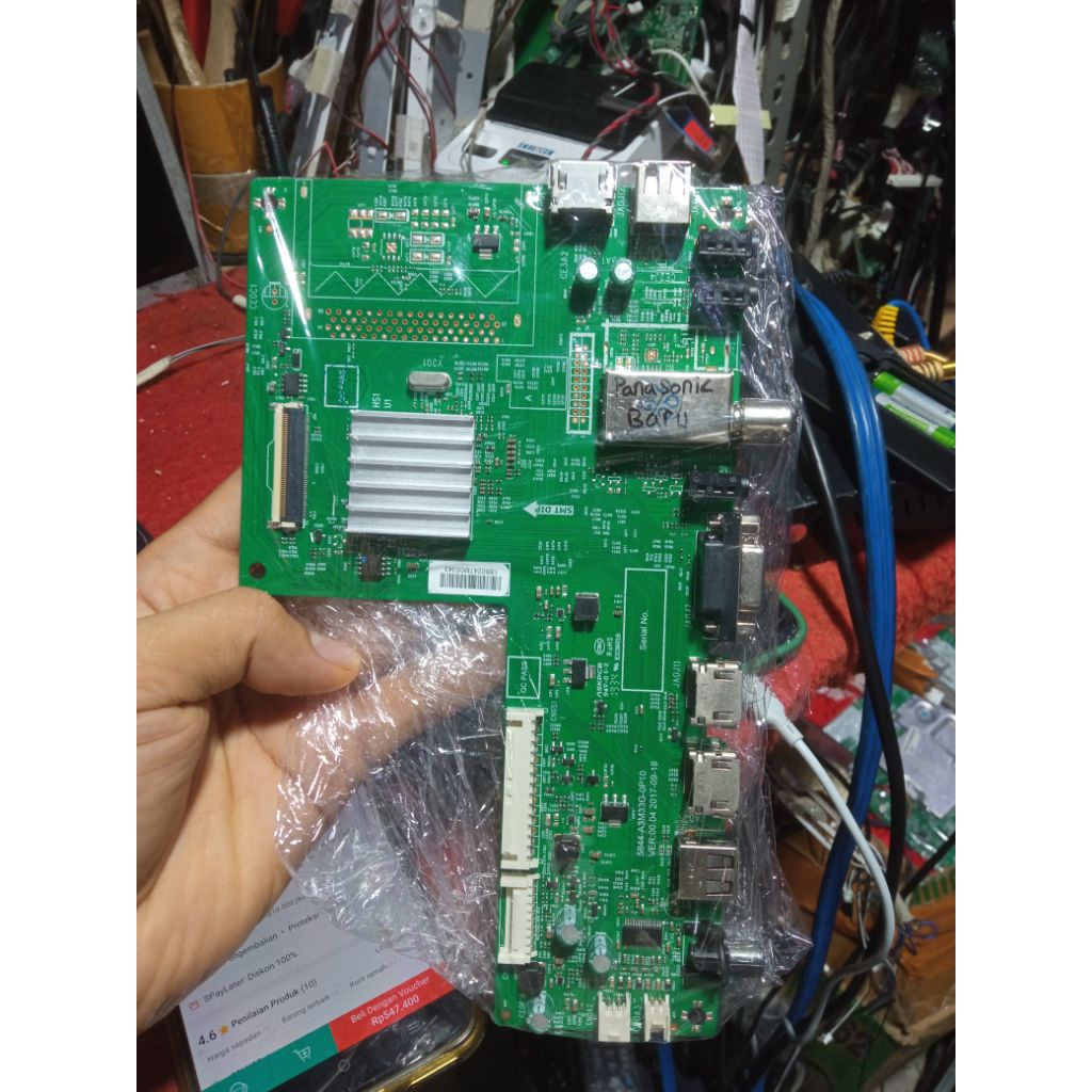 PANASONIC TH-49F306G(BARU) / MAINBOARD / MOTHERBOARD / MOBO / MB / MODUL TV LED PANASONIC TH 49F306 