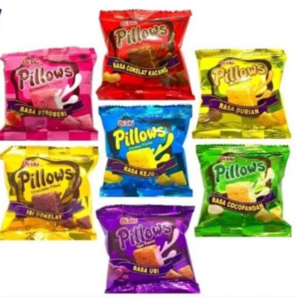 

OISHI PILLOW ALL VARIAN RASA 12GR (ISI 10 PCS)