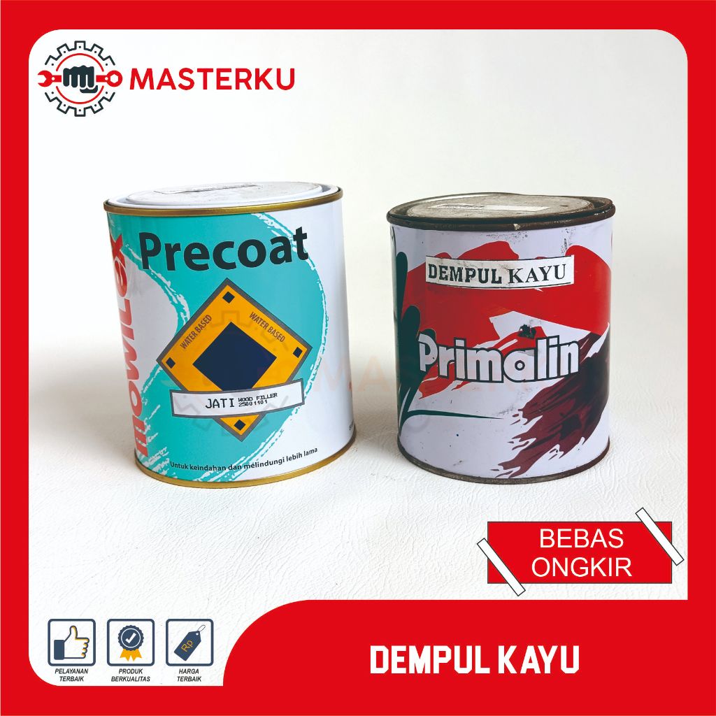 DEMPUL KAYU 1 KG / DEMPUL KAYU/DEMPUL/WOOD PUTTY 1  KG