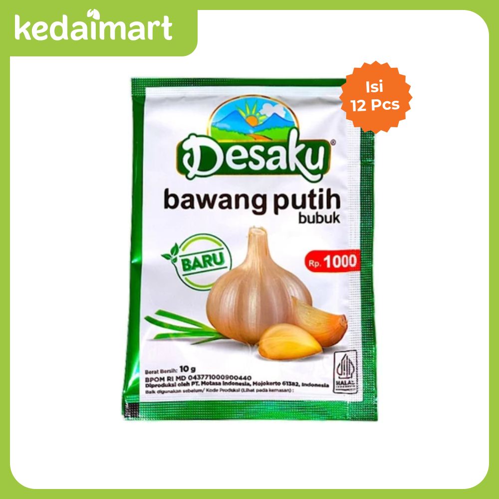

Desaku Bawang Putih Bubuk Renceng Isi 12