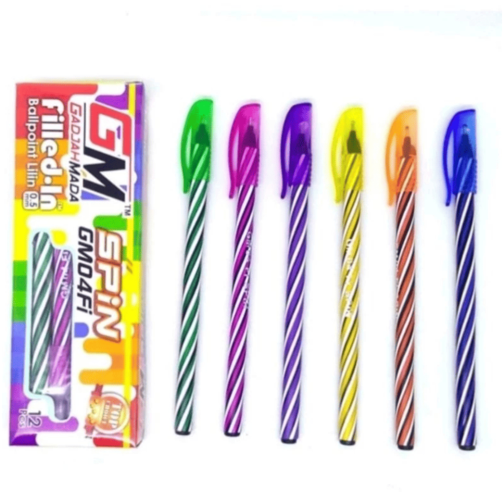 

PULPEN ULIR ORLEE VILO GARANSI 2 TAHUN 1 Pcs 0,7MM TINTA / bolpoin spiral lilin orlee