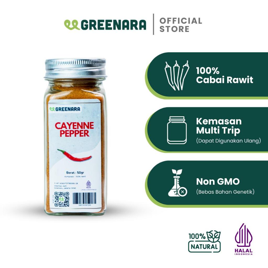 

Cayenne Bubuk / Ground Cayenne Pepper 50gr