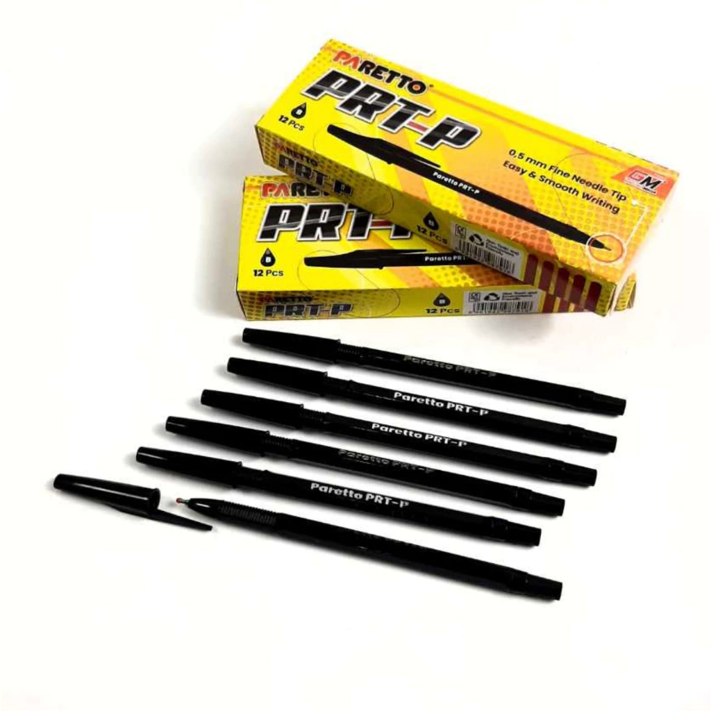 

BOLPOIN PARETTO S-1 ISI 1 PAK (ISI 12 BOLPOIN) HITAM / BOLPOIN STANDART / BOLPOIN C88 / BOLPOIN STANDART C88/ BOLPOIN HITAM MURAH/ PATELOT HITAM TERMURAH