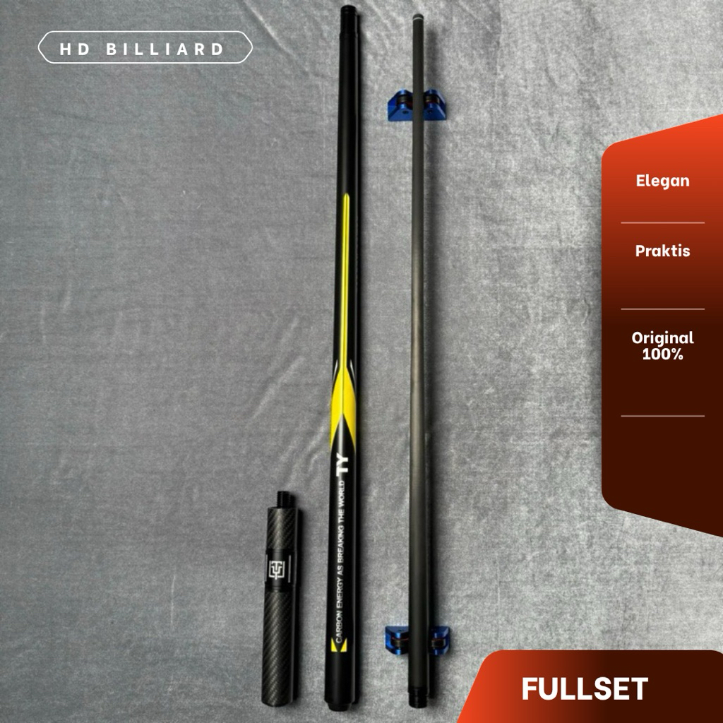 Stick Billiard Fury Ty Loki Carbon Cue Low Deflection Shaft Stick Billiard / Stick Fury Ty Loki