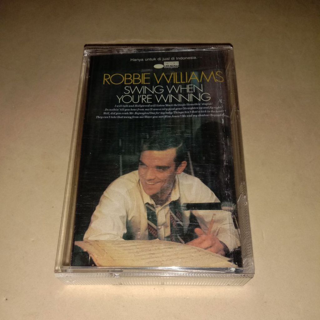 Kaset Pita Robbie Williams Sing When You're Winning