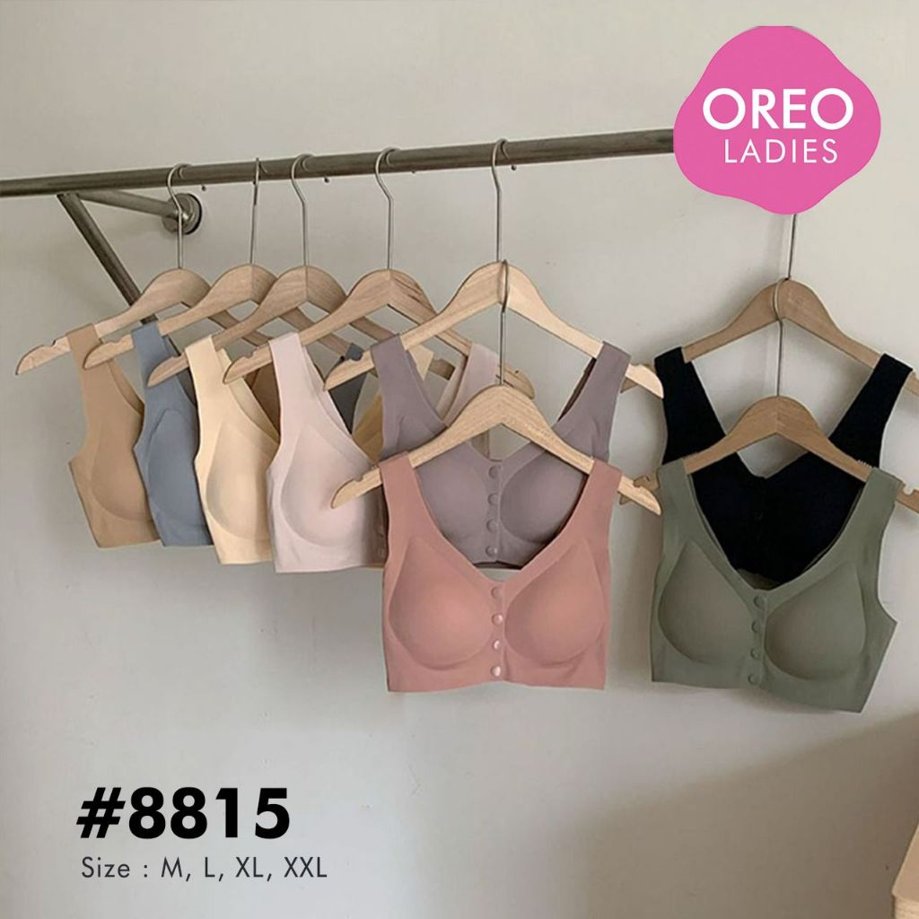 Bra Seamless Oreo / BH Wanita Tanpa Kawat / Bra Wanita Tanpa Jahit Premium