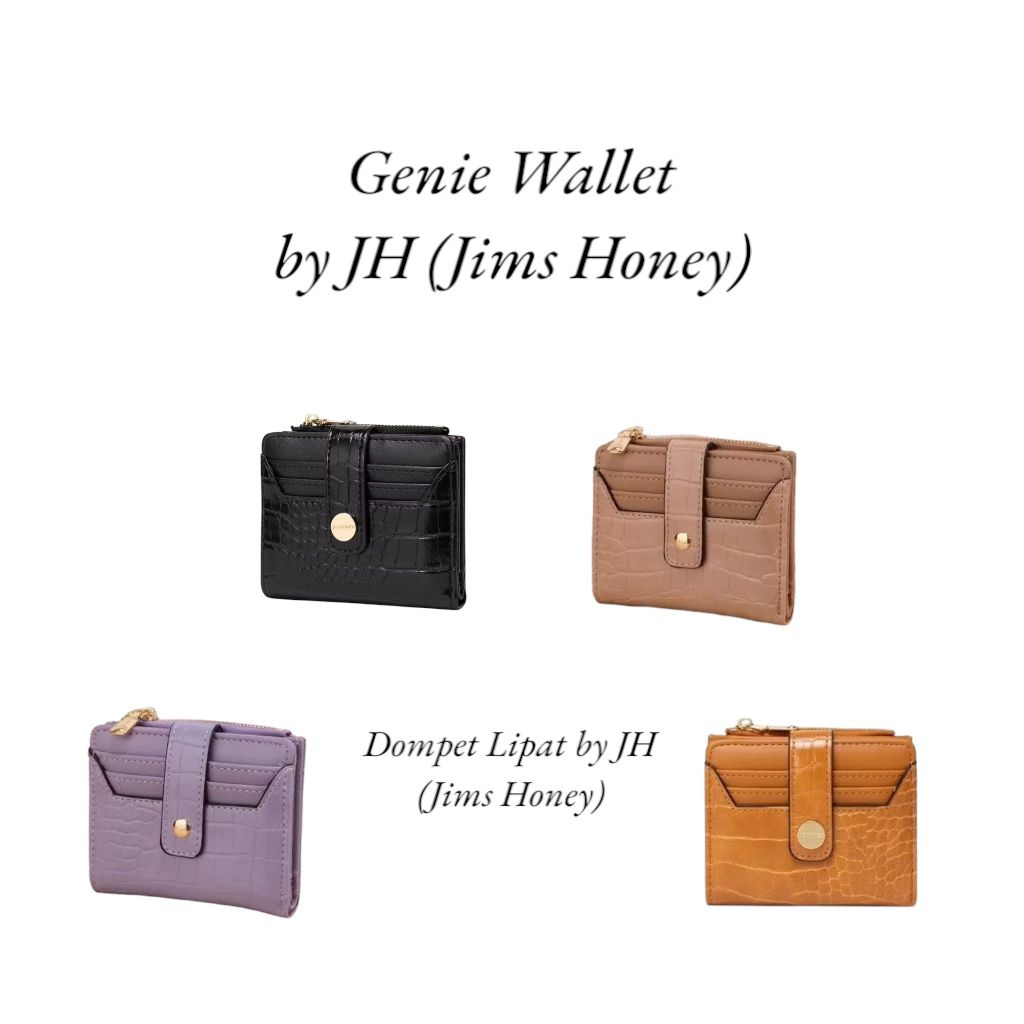 GENIE WALLET JIMS HONEY | LIONA WALLET JIMS HONEY | CROCO WALLET CHIKA | DOMPET GENIE JIMS HONEY | D