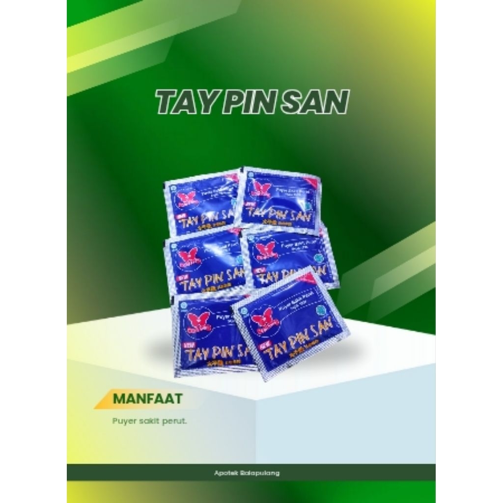 

TAY PIN SAN sachet
