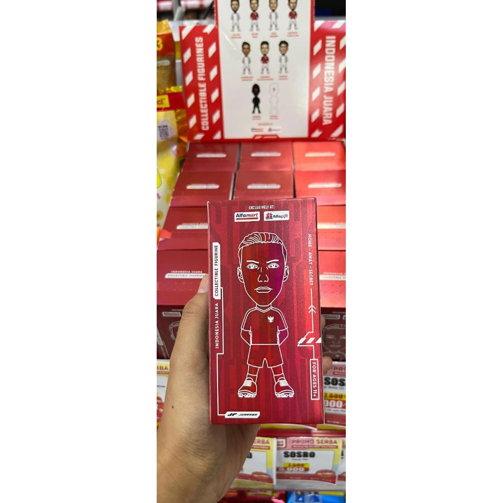 blind box timnas / mainan figur timnas/ indonesia juara collectible figurane / blind box timnas indo