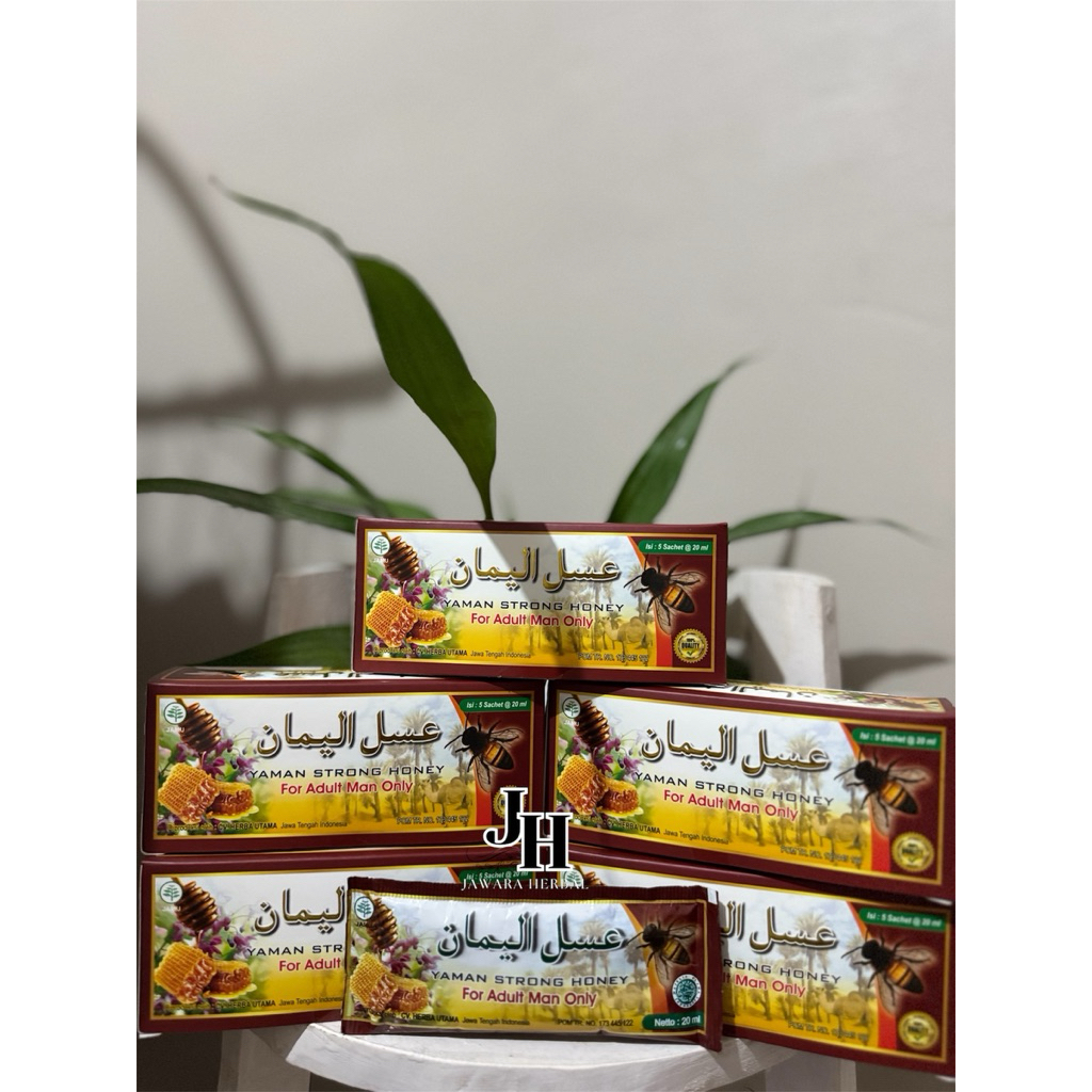 TERBARU MADU YAMAN STAMINA PRIA ISI 5 SACHET ORIGINAL